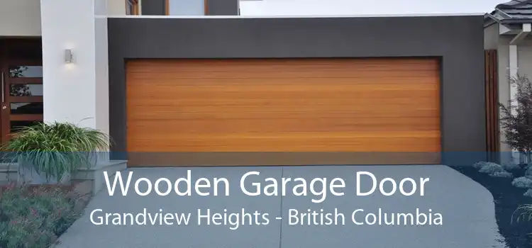 Wooden Garage Door Grandview Heights - British Columbia