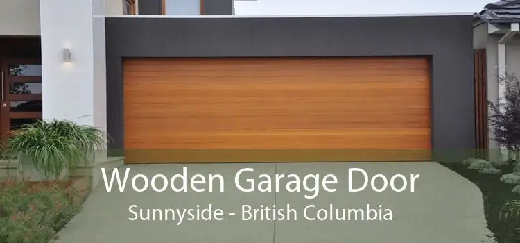 Wooden Garage Door Sunnyside - British Columbia