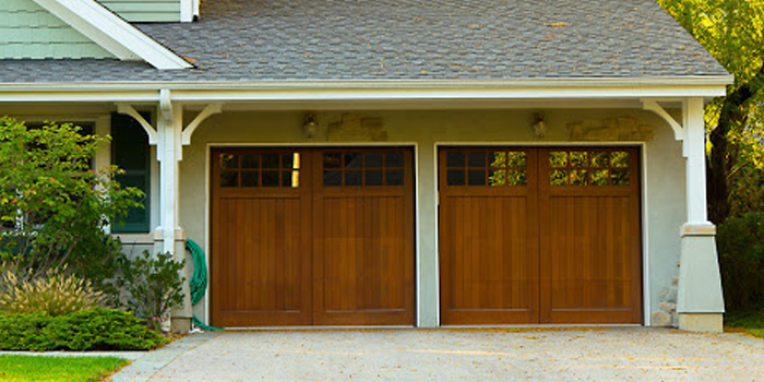double garage doors aluminum in Newton