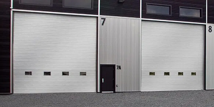 fix bent garage door in South Surrey
