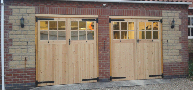 Side Hinged Wooden Garage Doors South Westminster